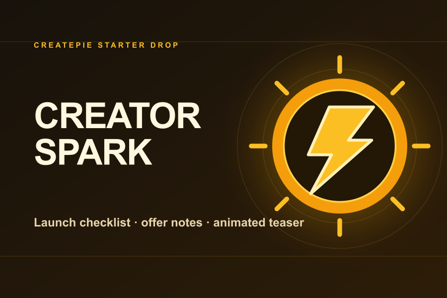 Creator Spark product cover